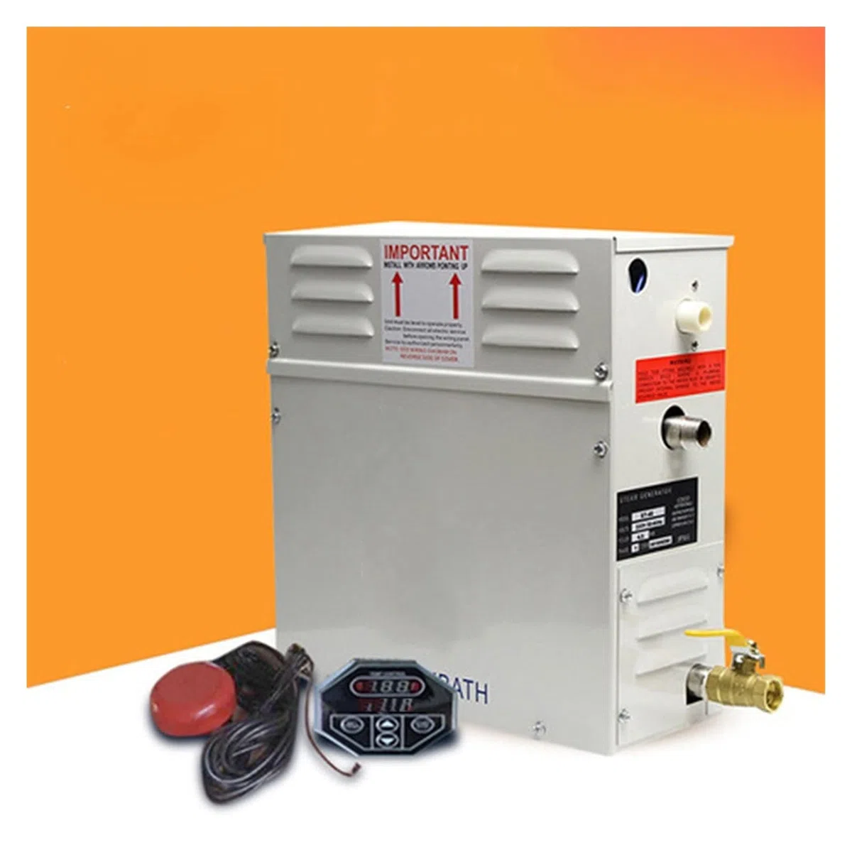 Elektryczny piec do sauny, 1. 5 kW. Generator parowy Home Maszyna do Maszyny Sauna SPA Prysznicowy ST-215. tworzenia kontrolera cyfrowego