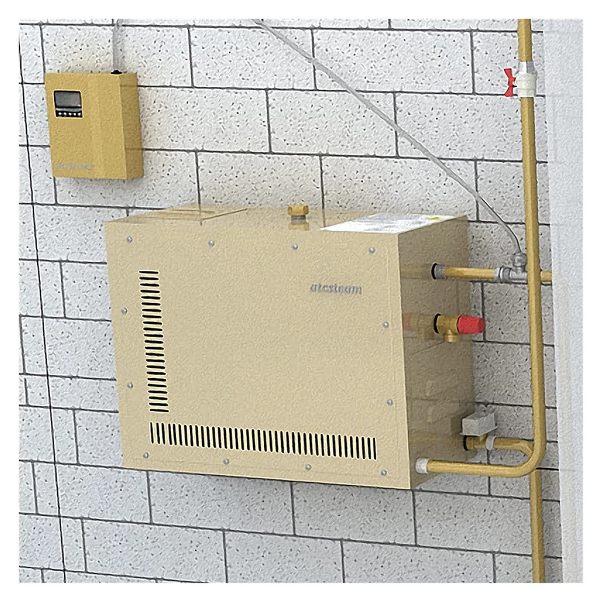 Elektryczny piec do sauny, 12 kW, 15, 18 automatyczna stal nierdzewna Generator parowy Automatyczne odkoszenie sauny Room Maszyna do kąpieli parowej pokoju Digital Cyfrowy(12kw)